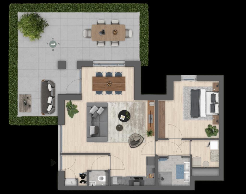 Appartement Breevaart Noord (Bouwnr. 9)  false