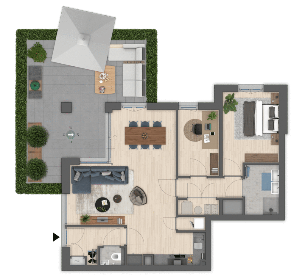 Appartement Breevaart Zuid (Bouwnr. 1)  false