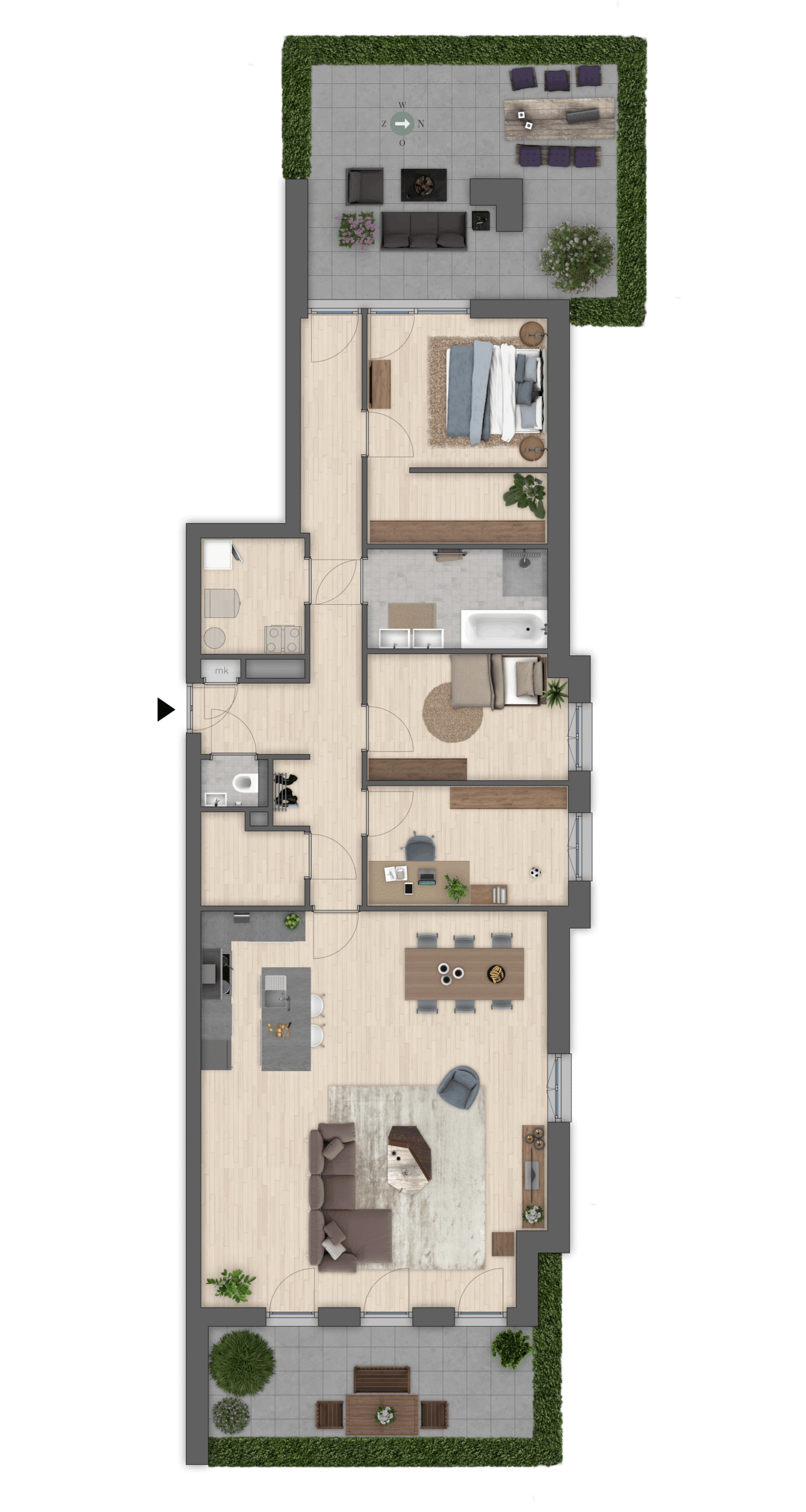 Appartement Breevaart Zuid (Bouwnr. 2)  false