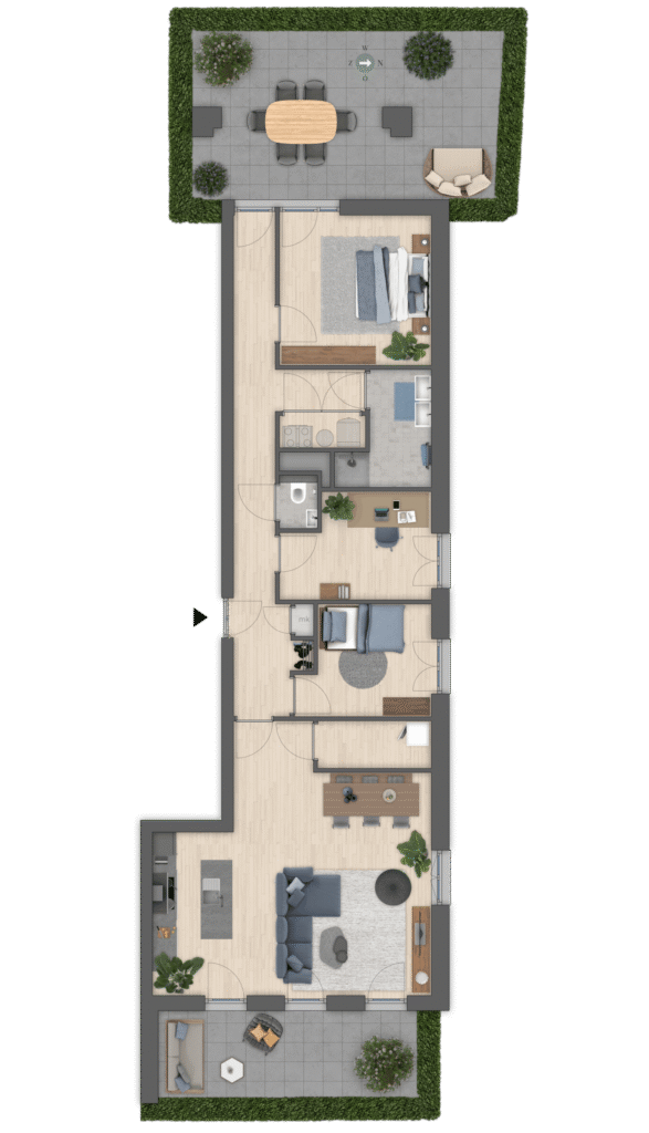Foto 1 van Appartement Breevaart Noord (Bouwnr. 10)