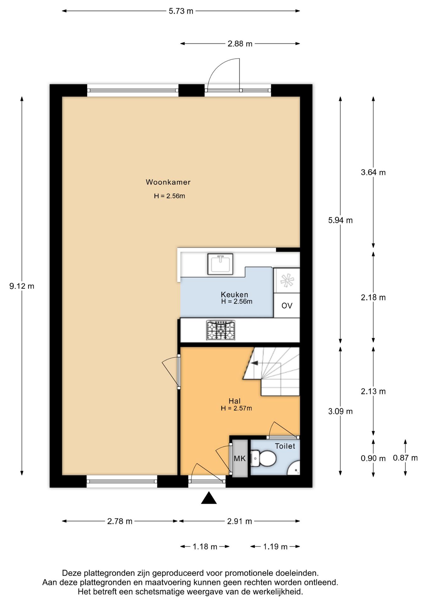 Foto 64 van Weg van de Vrede 22