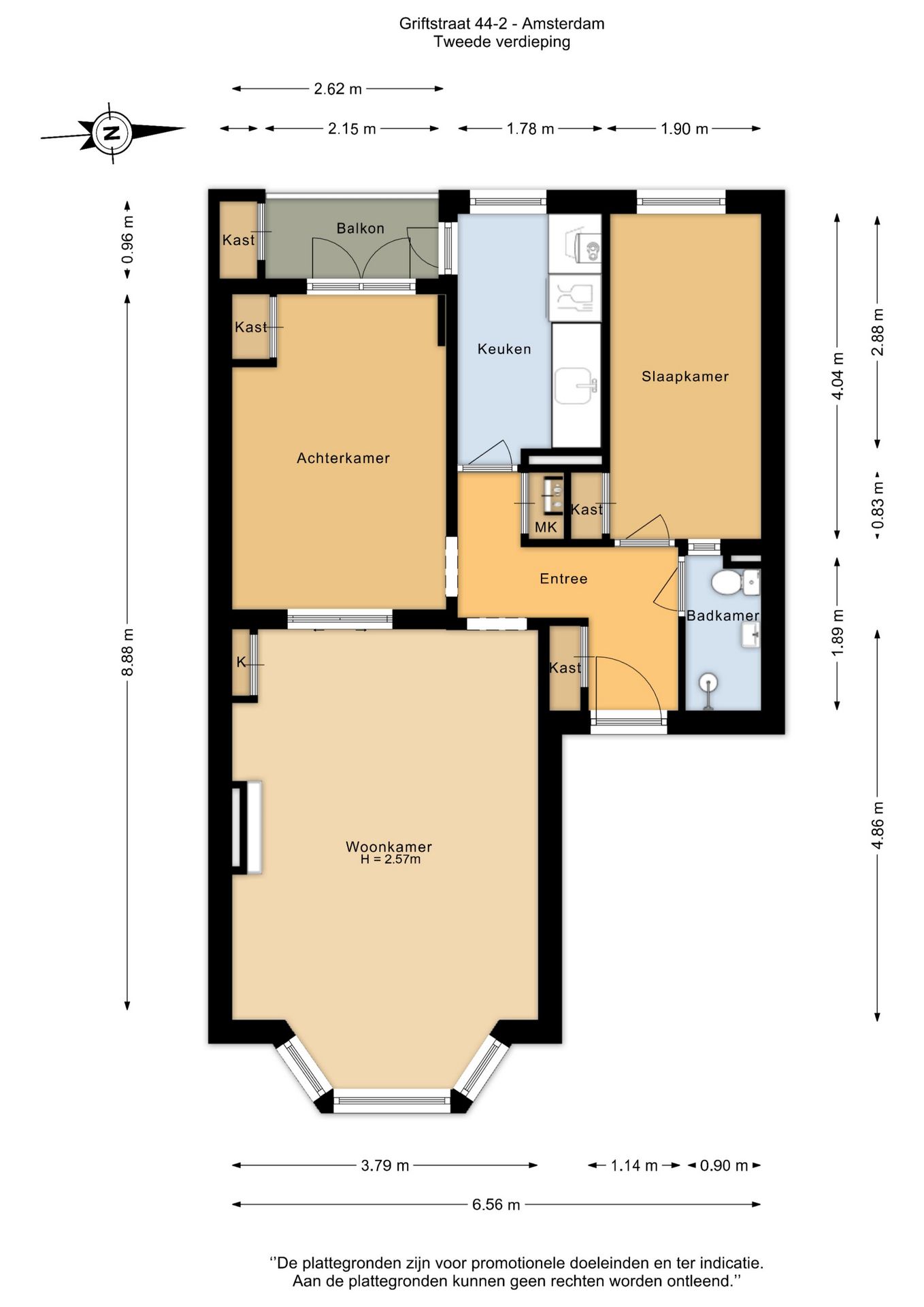 Foto 33 van Griftstraat 44-2