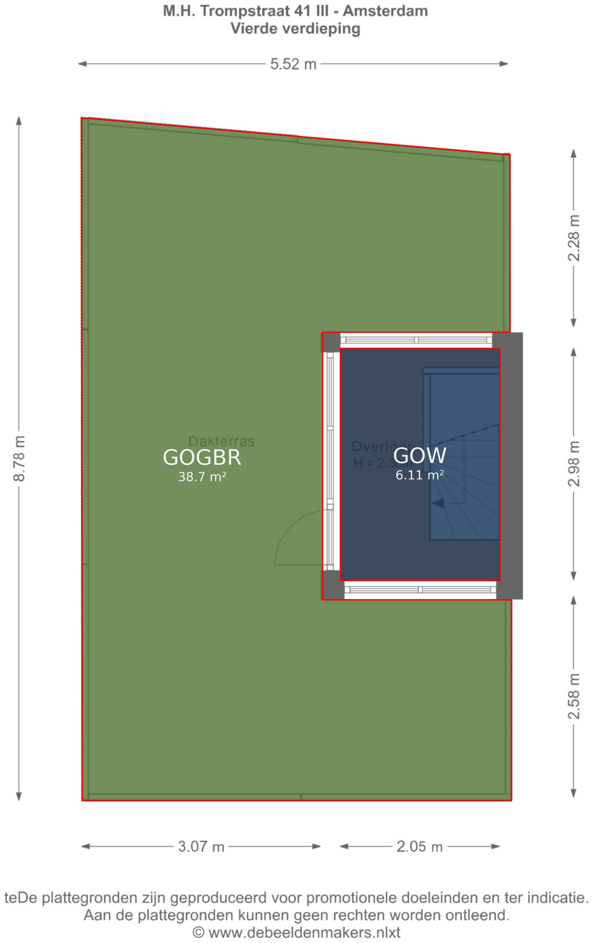 Foto 30 van Maarten Harpertszoon Trompstraat 41-3
