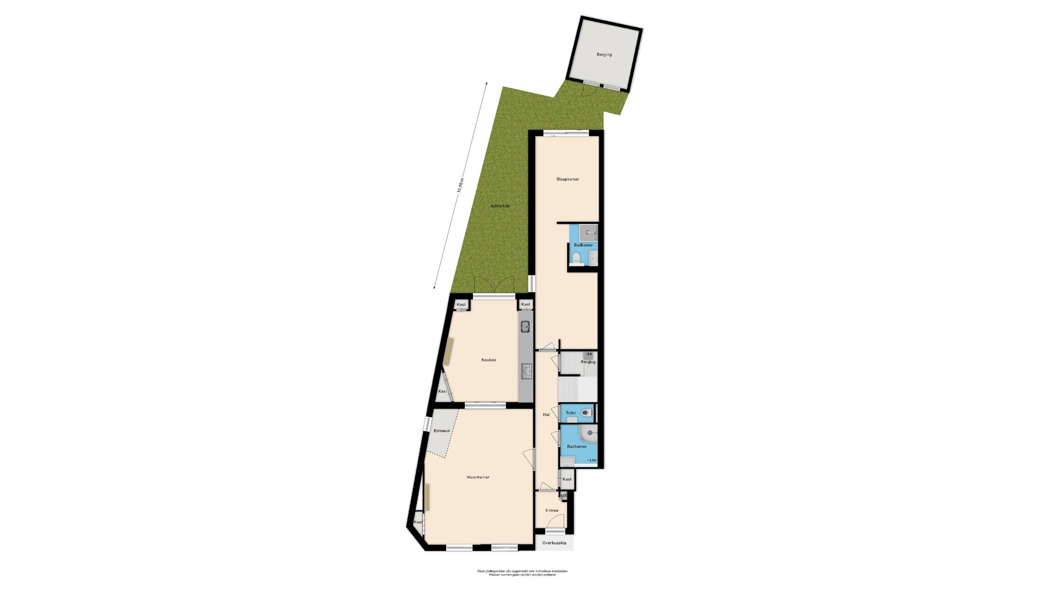 Charming Ground Floor Apartment in Classic Canal-Side Mansion with Private Garden — 24