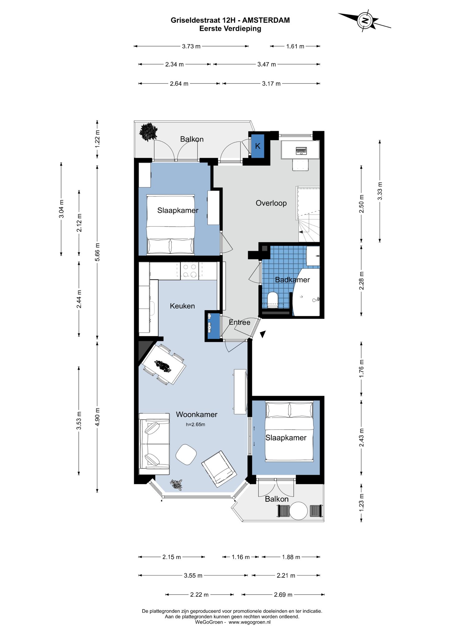Foto 59 van Griseldestraat 12-H