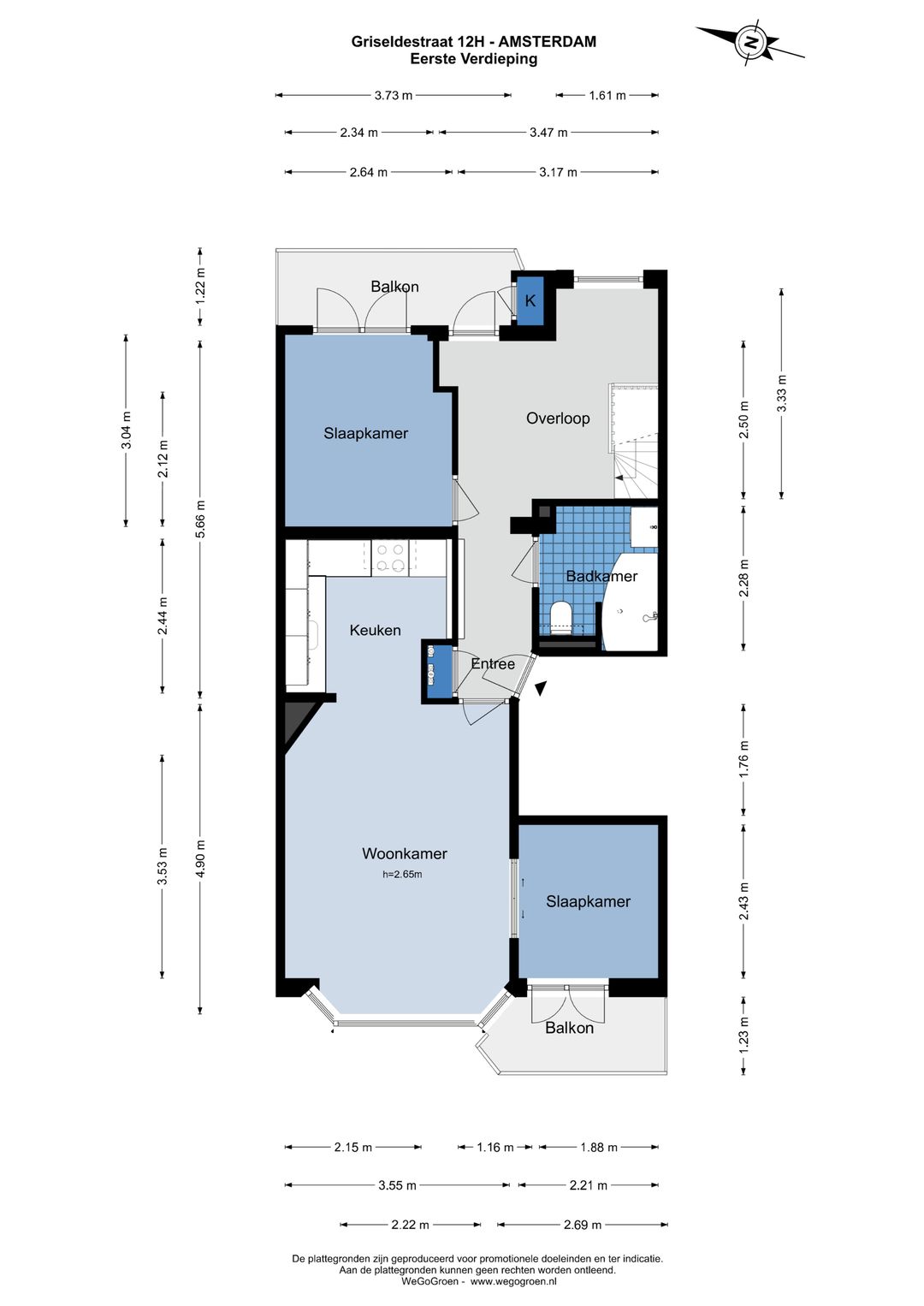 Foto 62 van Griseldestraat 12-H