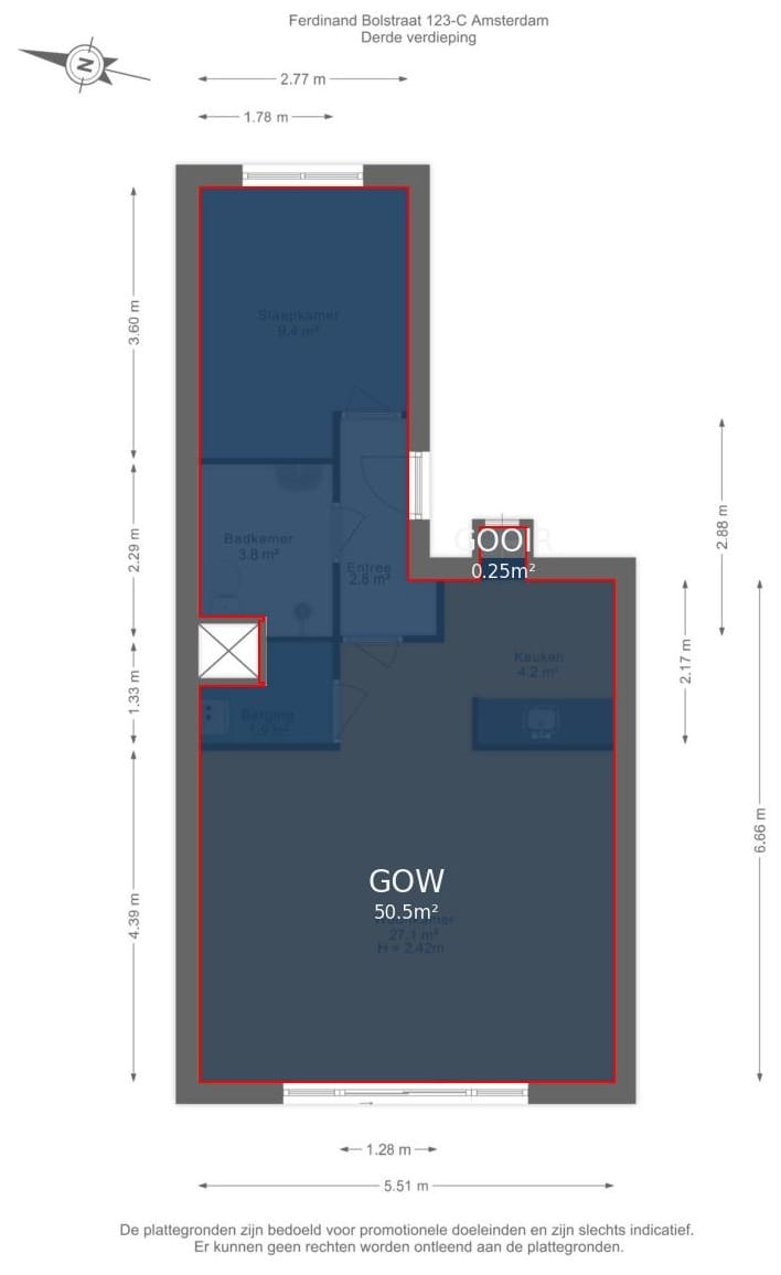 Foto 32 van Ferdinand Bolstraat 123-C