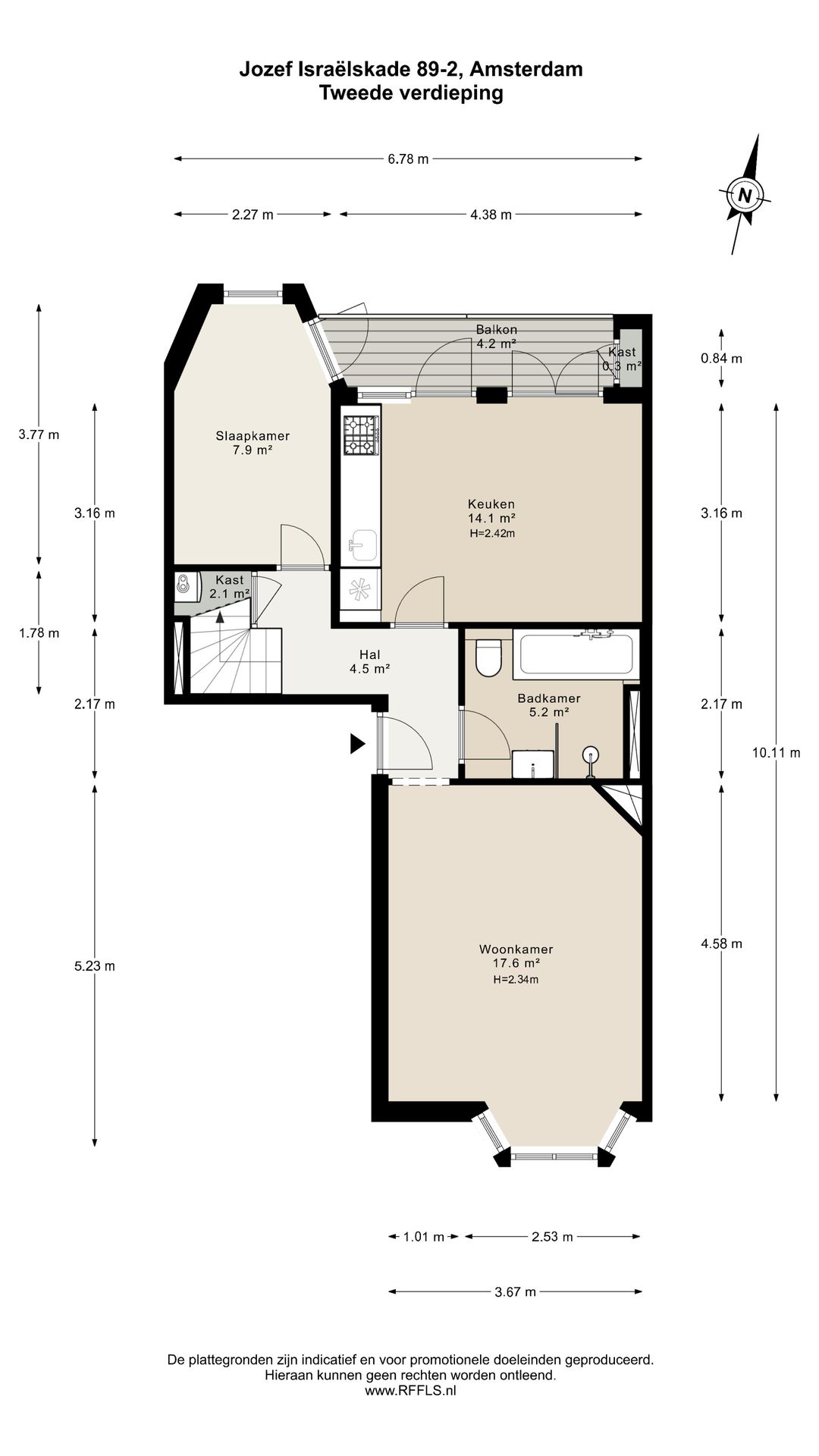Foto 28 van Jozef Israëlskade 89-2