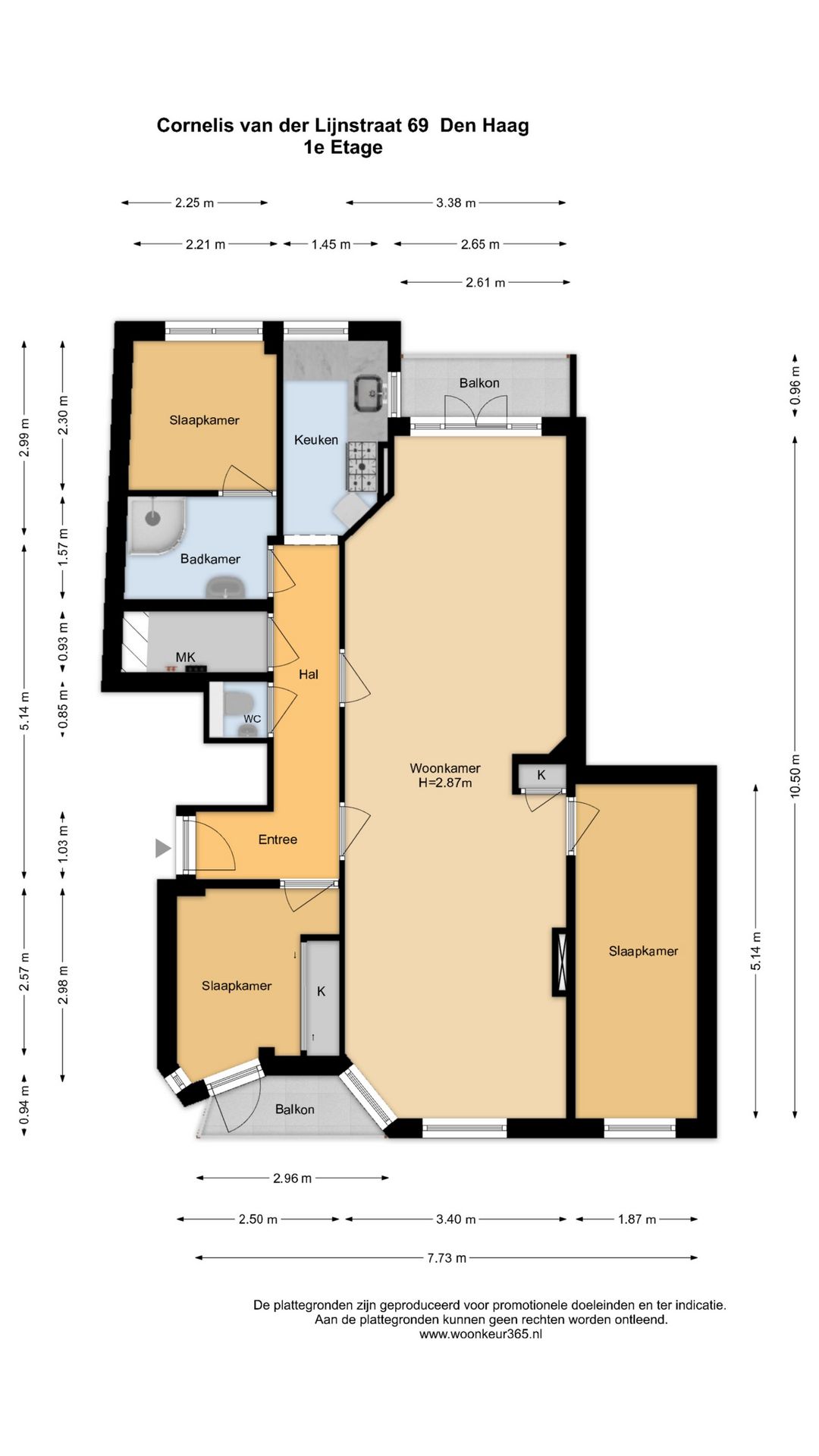 Foto 24 van Cornelis van der Lijnstraat 69