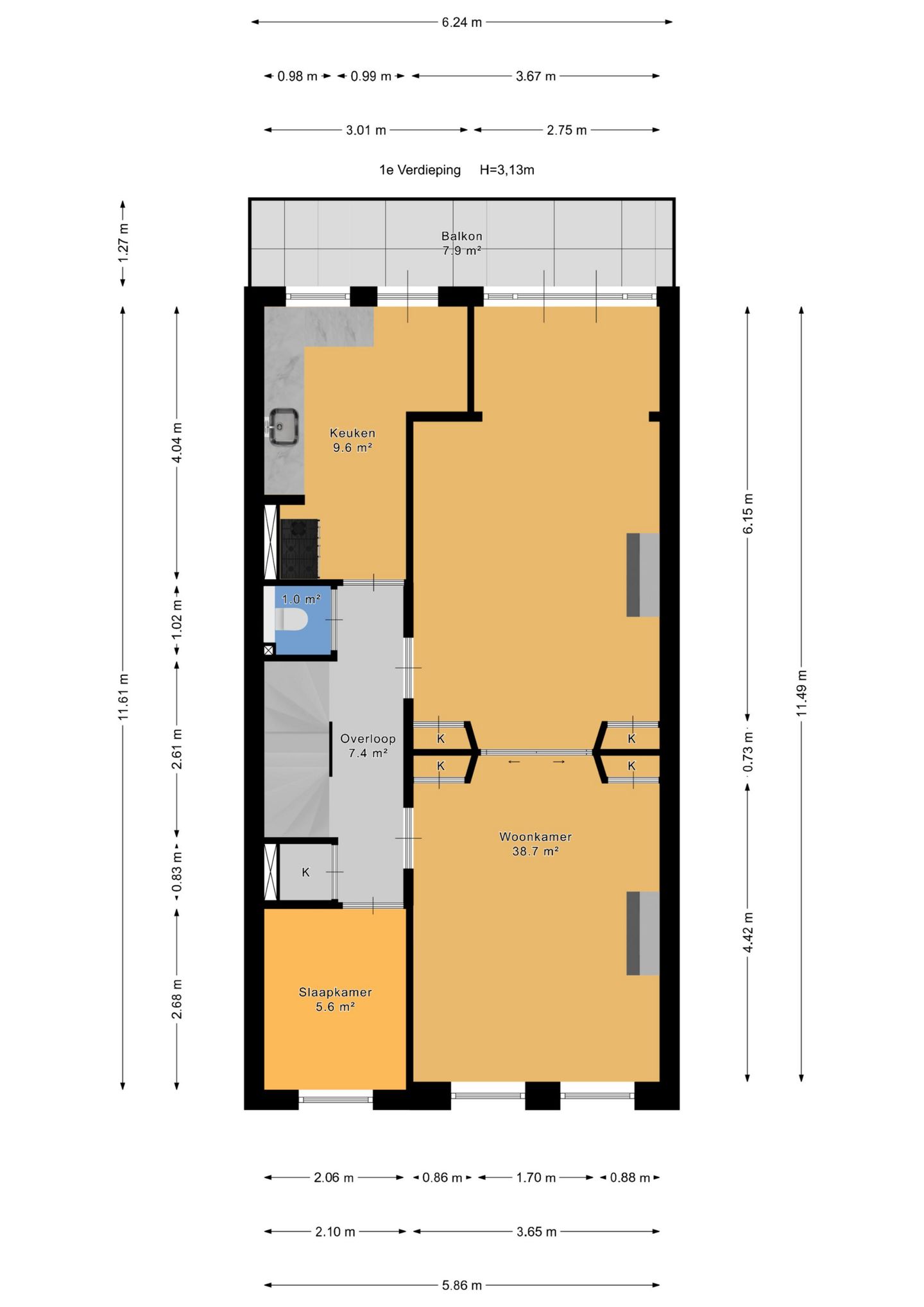 Foto 50 van Obrechtstraat 424