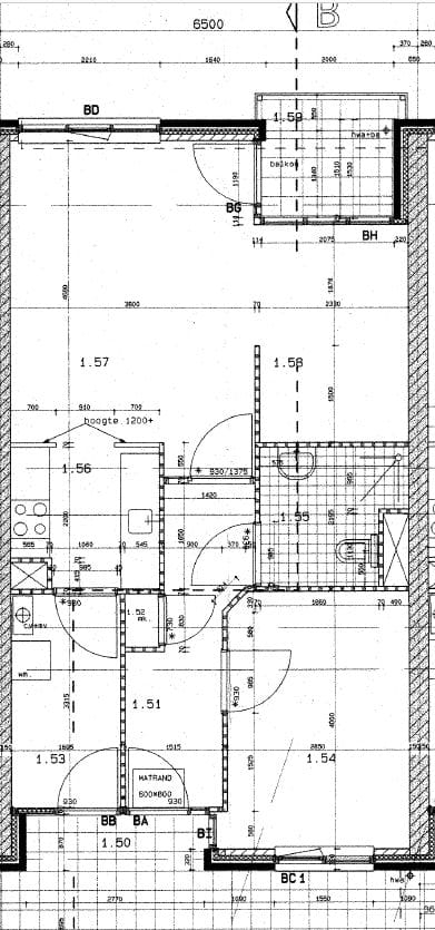 Foto van Wielewaal IV te Zaltbommel - 2-kamer tussenappartement Galerijflat