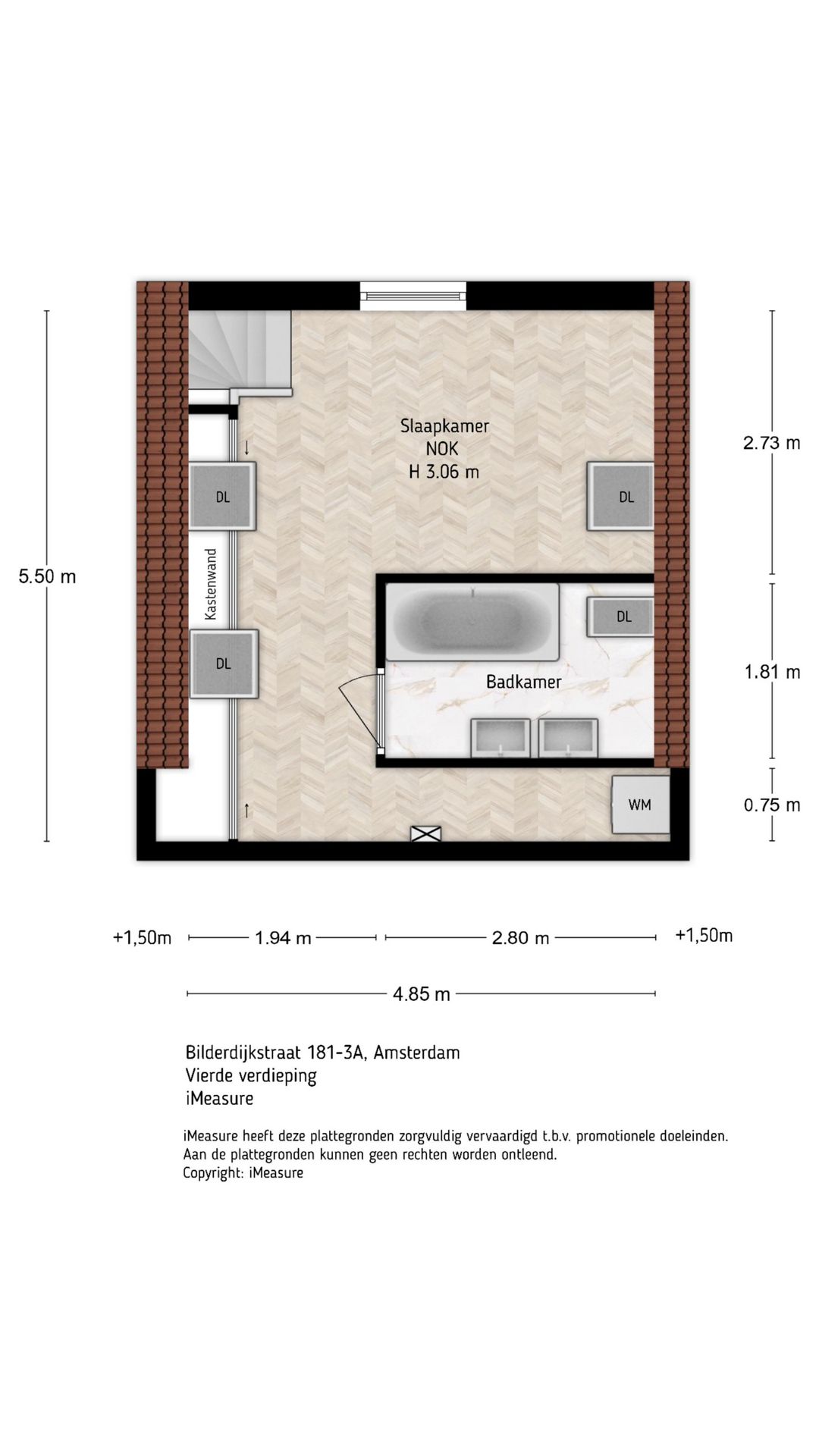 Foto 15 van Bilderdijkstraat 181-3A