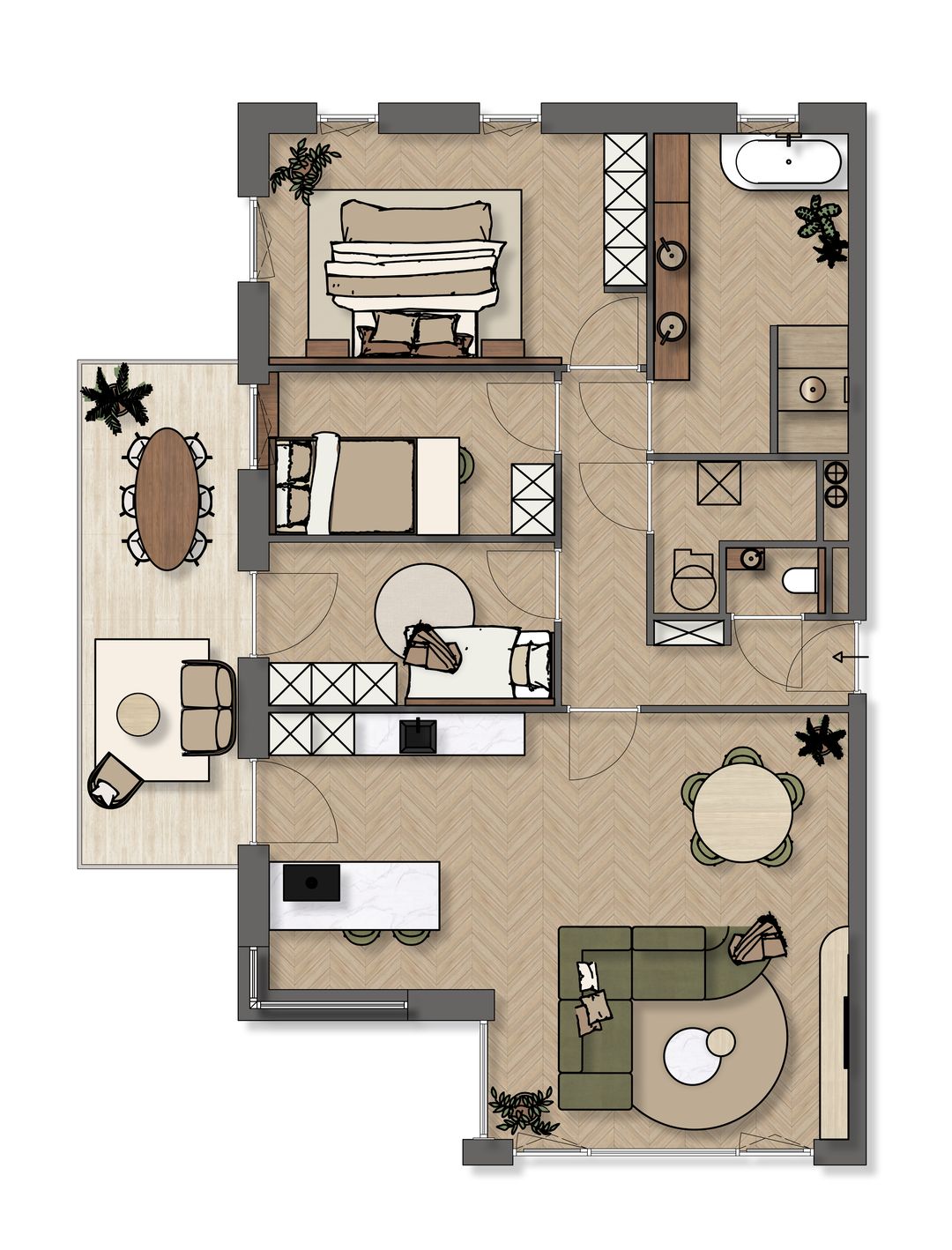 Foto 1 van 1.1 (Bouwnr. 1.1)