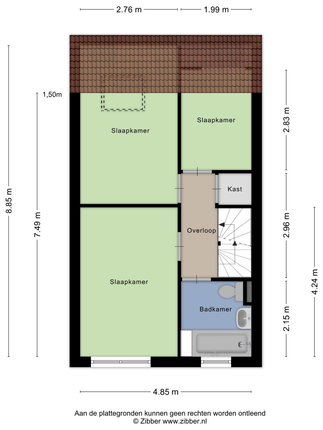 Foto 43 van Bordeauxstraat 11