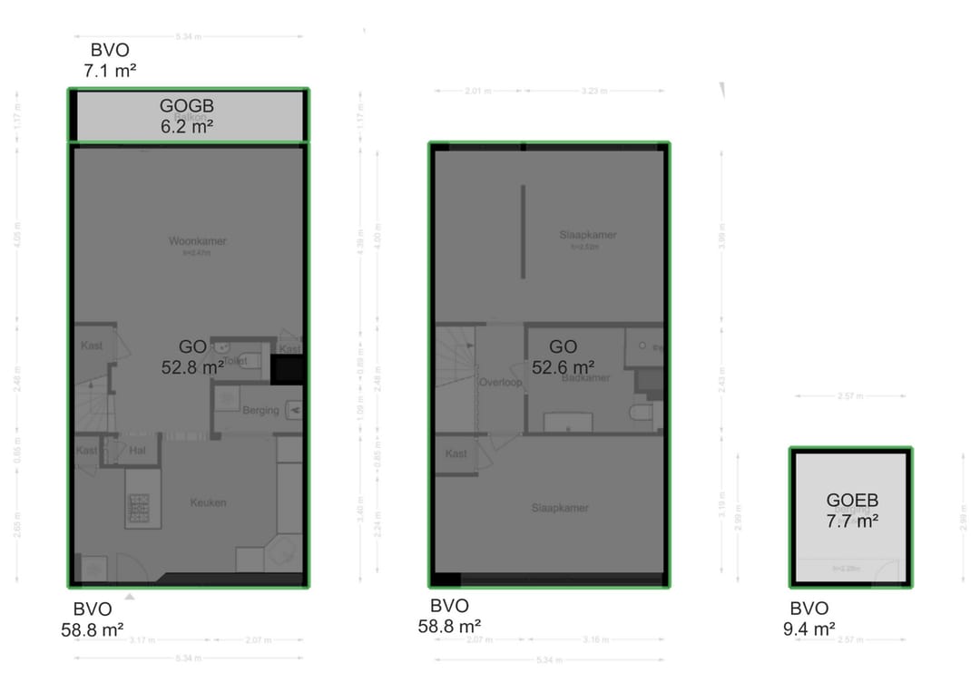 Spacious Double Upper Apartment with South-Facing Balcony in Amstelveen City Center — 32