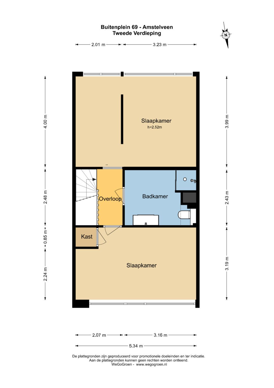 Spacious Double Upper Apartment with South-Facing Balcony in Amstelveen City Center — 30