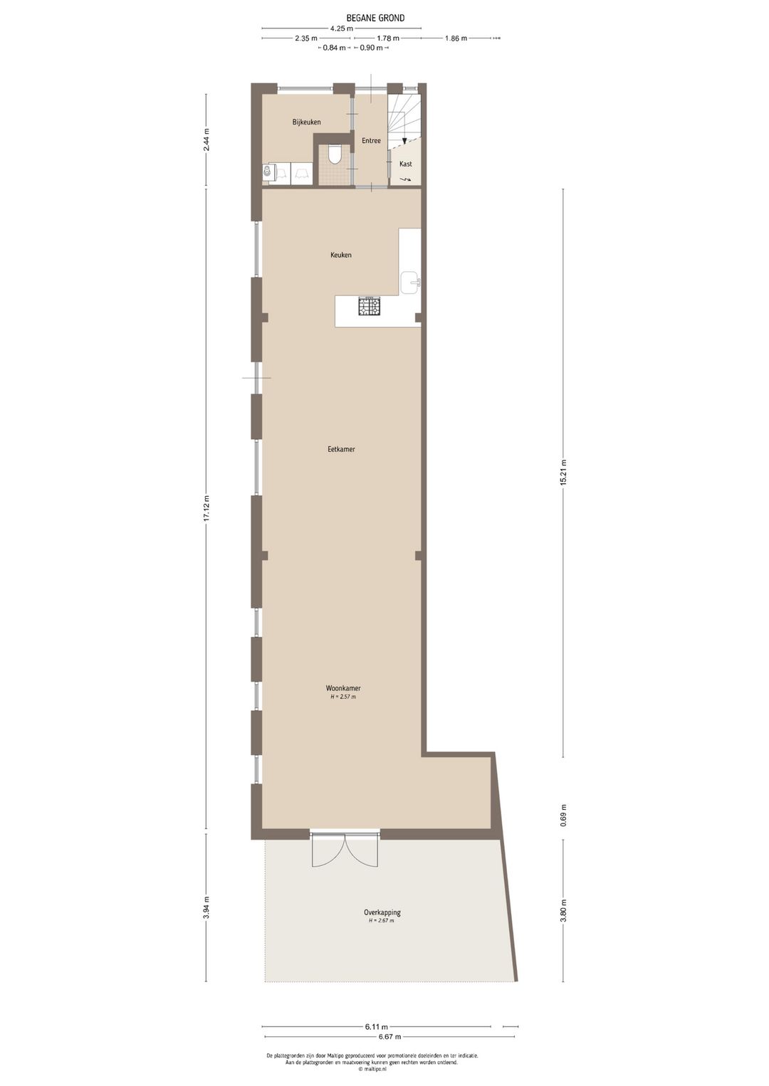 Extended Semi-Detached Family Home with Deep Garden Near Nature Area — 53