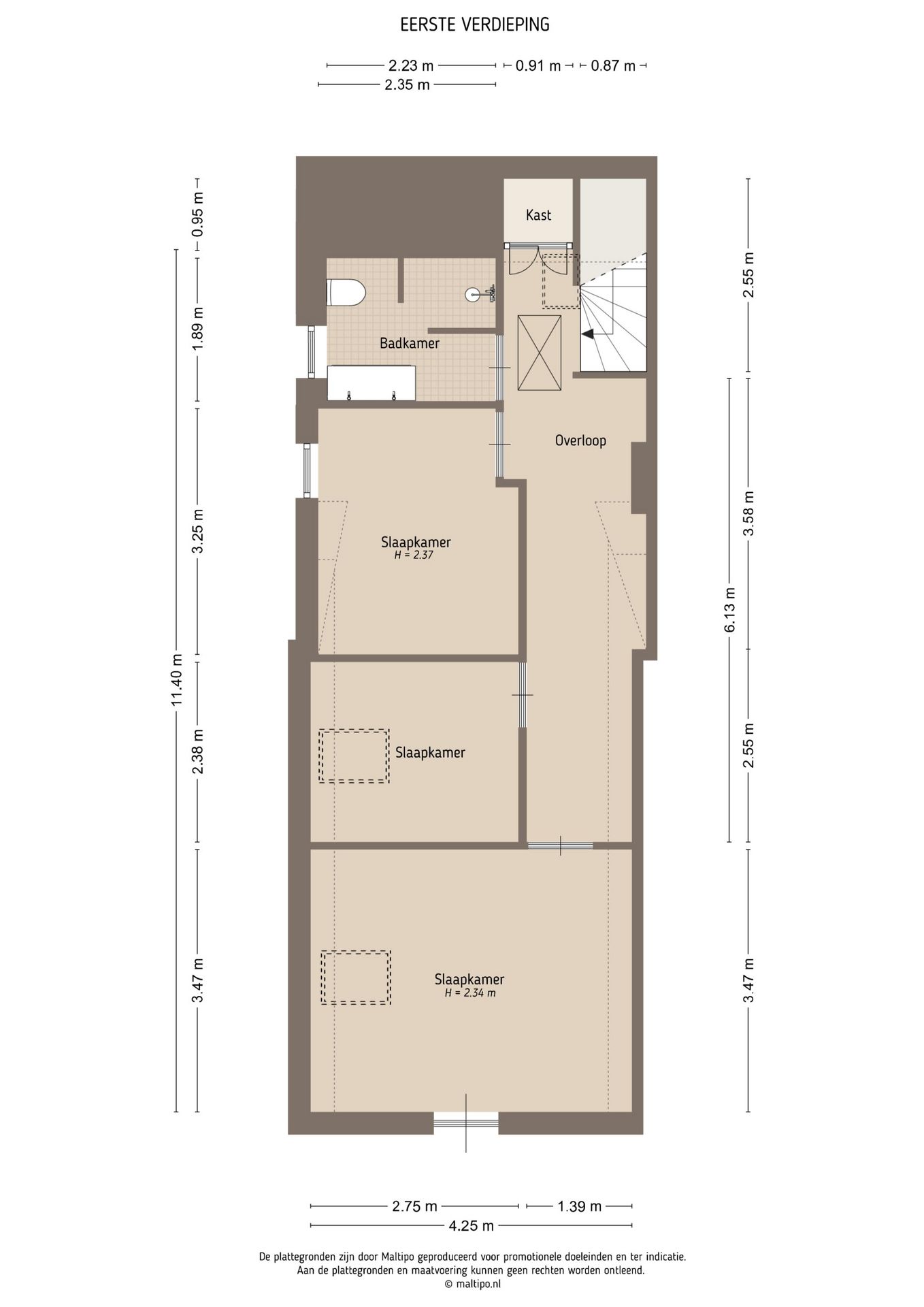 Extended Semi-Detached Family Home with Deep Garden Near Nature Area — 54