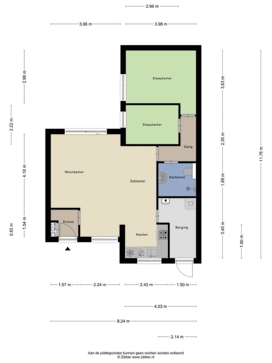 Ground-floor bungalow with low-maintenance garden in Maasbracht — 52