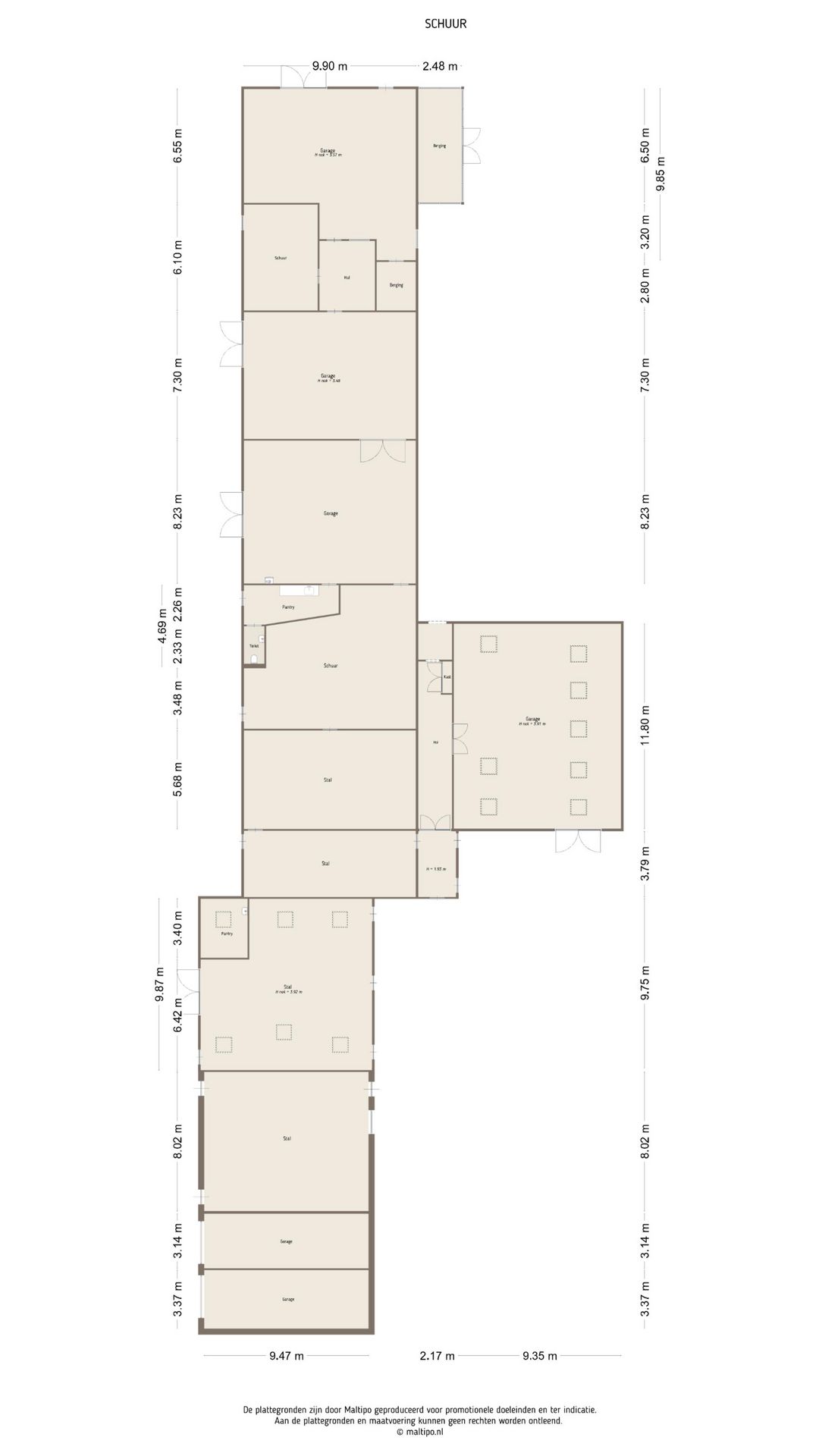 Detached farmhouse with spacious grounds and development potential in the Betuwe — 53