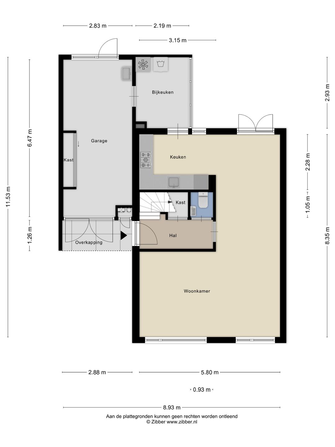 Spacious corner home with garage, driveway and sunny garden in family-friendly neighborhood — 43