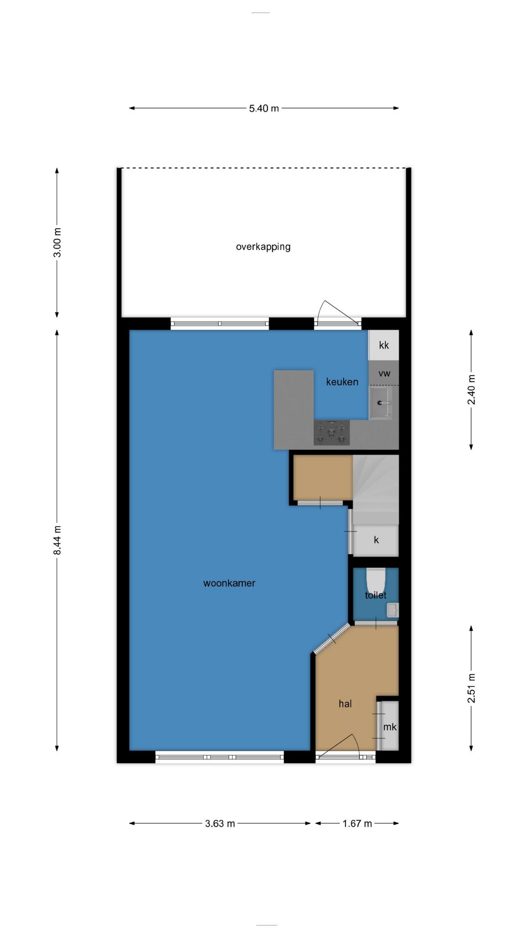 Energy-efficient terraced home with 4 bedrooms and garden in Breda Muizenberg — 39