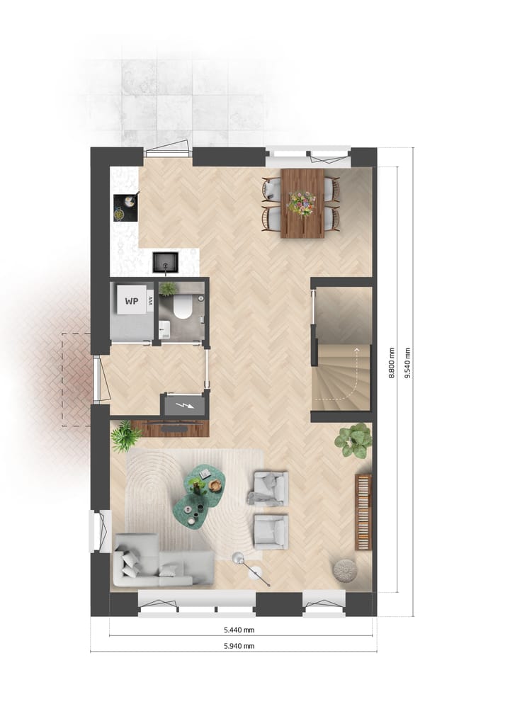 Foto 2 van Opaal (Bouwnr. A22)