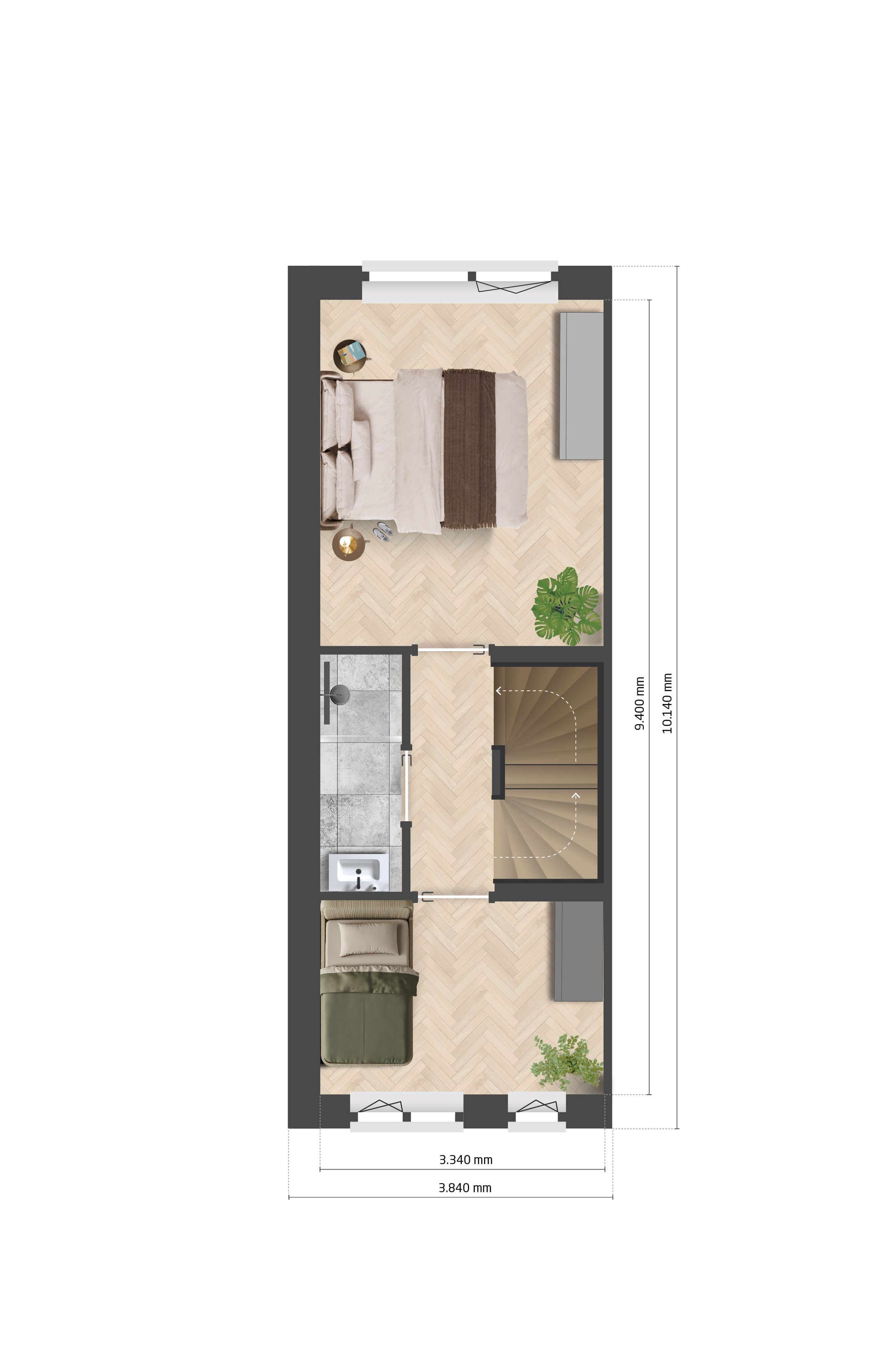 Foto 3 van Carneool (Bouwnr. A43)