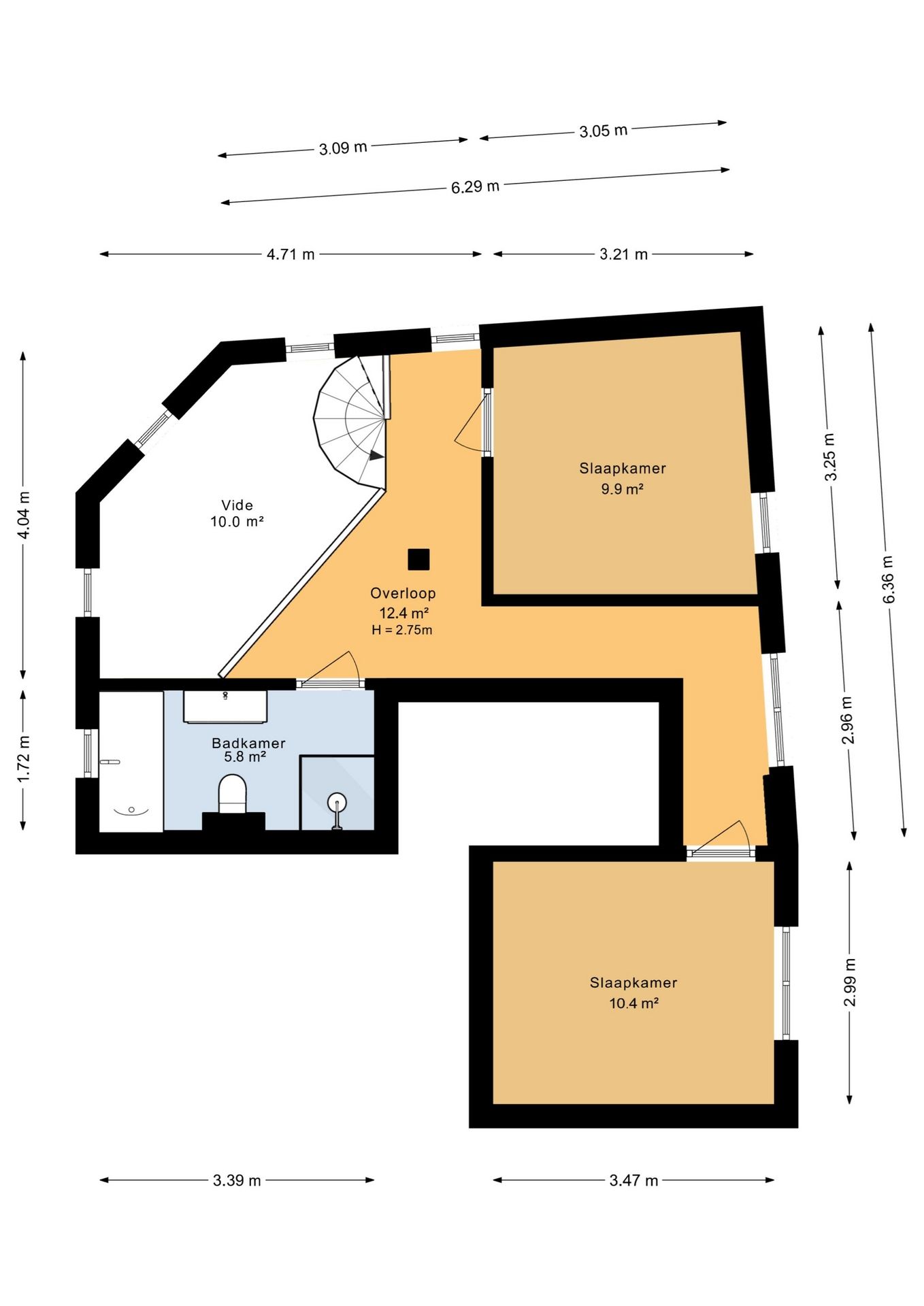Foto 30 van Slaghekstraat 60-C03