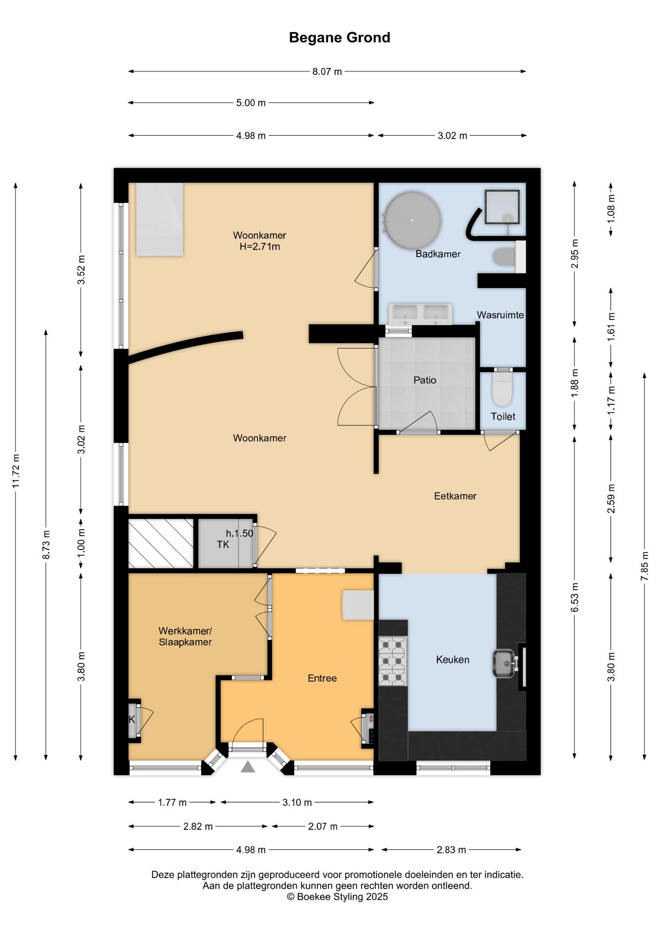 Foto 34 van Van Marumstraat 18-ZW