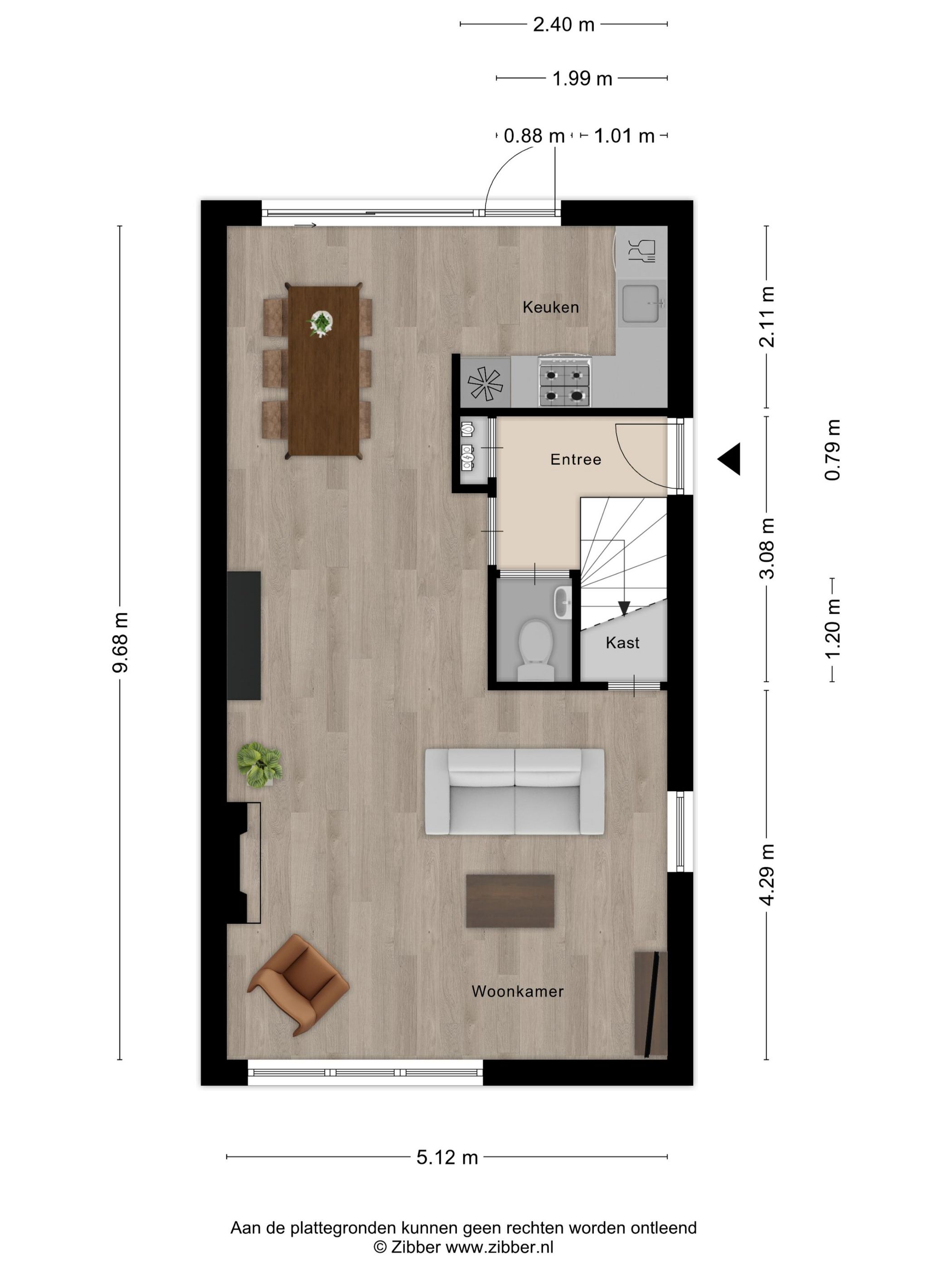 Semi-detached house with beautiful garden and garage in Schalkhaar — 45