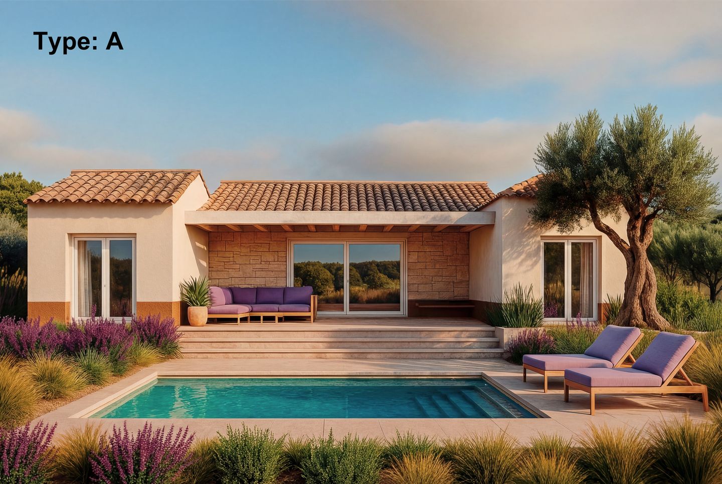 New Single-Story Villa with Pool and Mountain Views in Relleu — 20