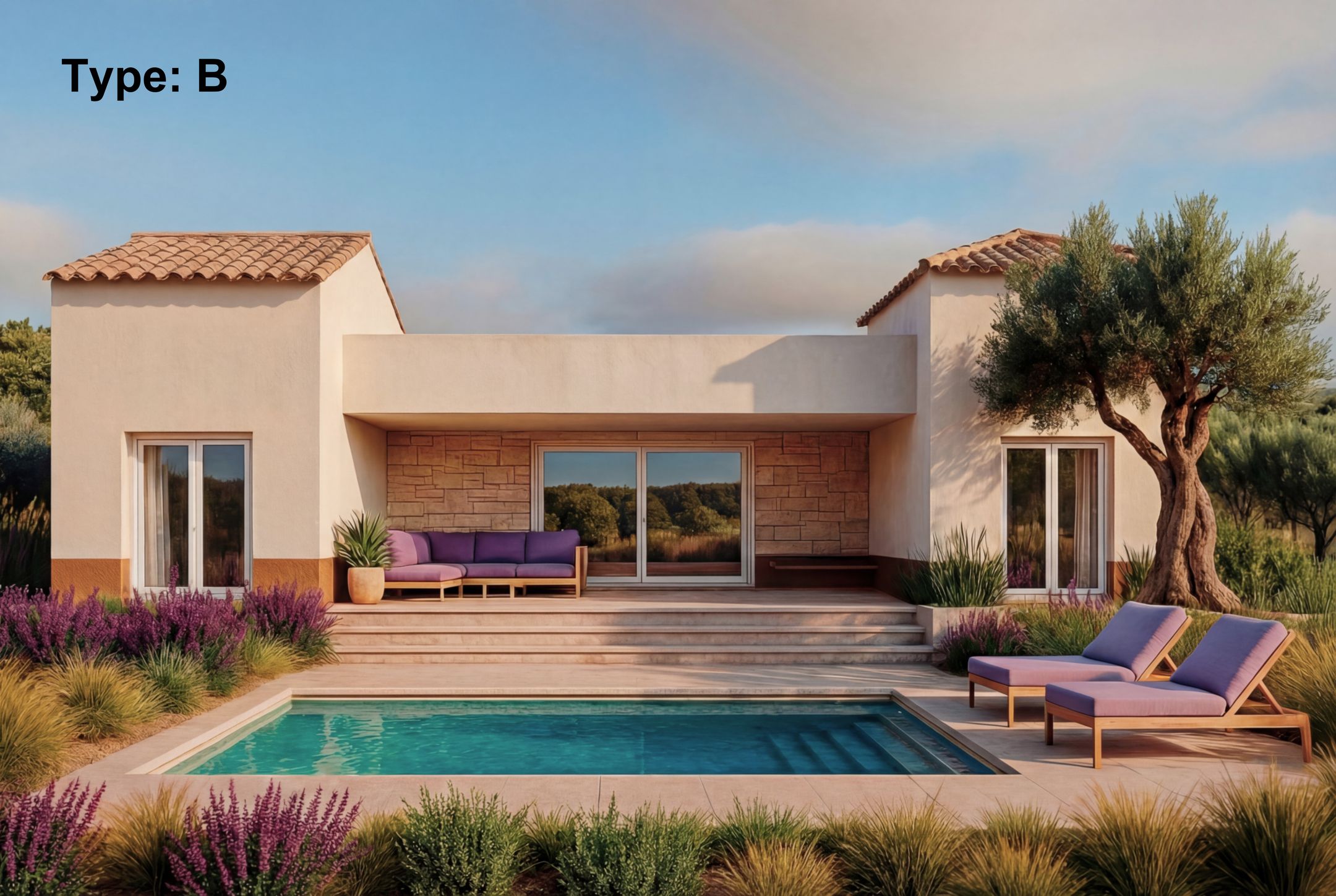 New Single-Story Villa with Pool and Mountain Views in Relleu — 21