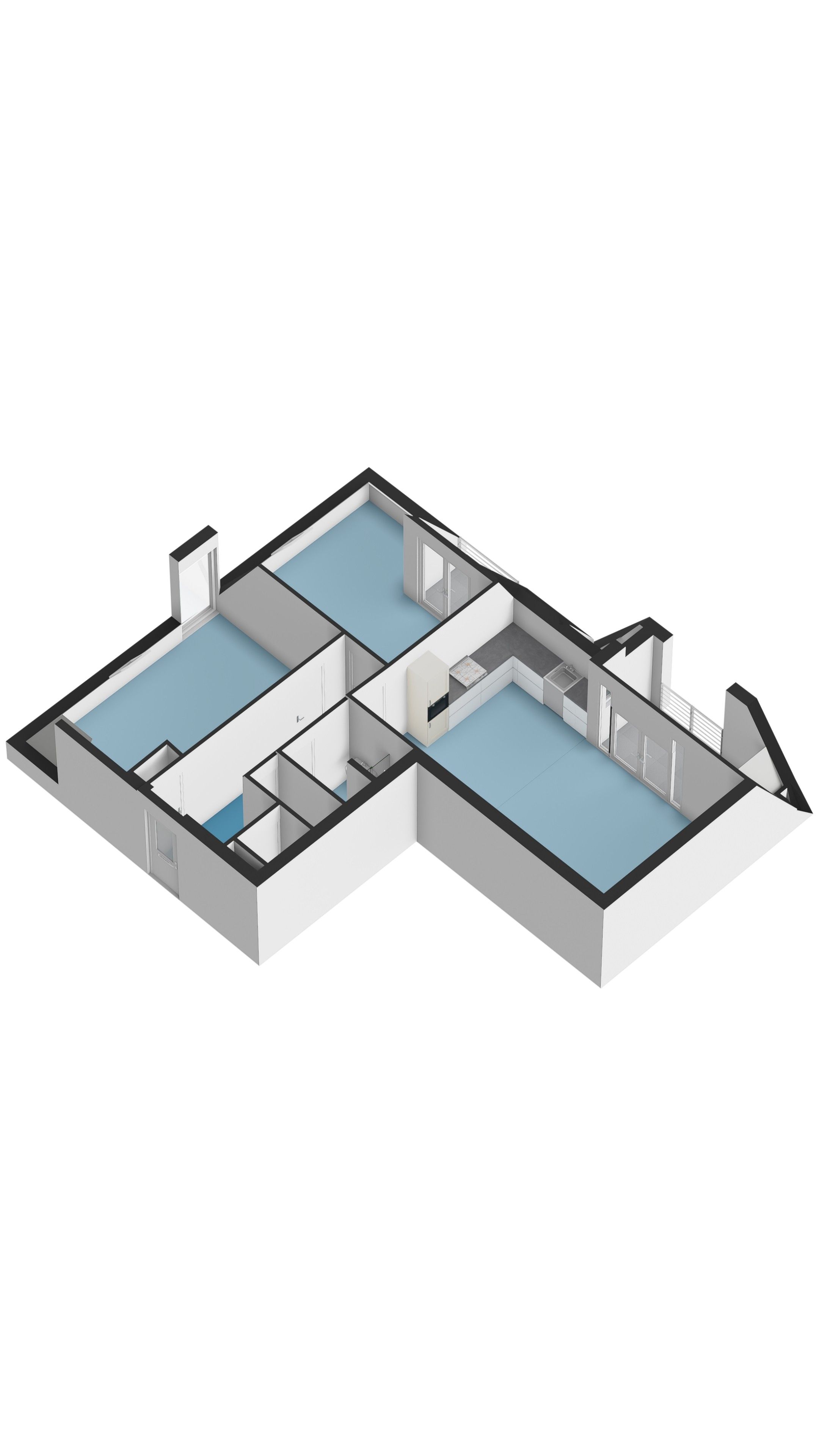 Spacious Move-in Ready Apartment with Two Balconies in the Heart of Reusel — 39