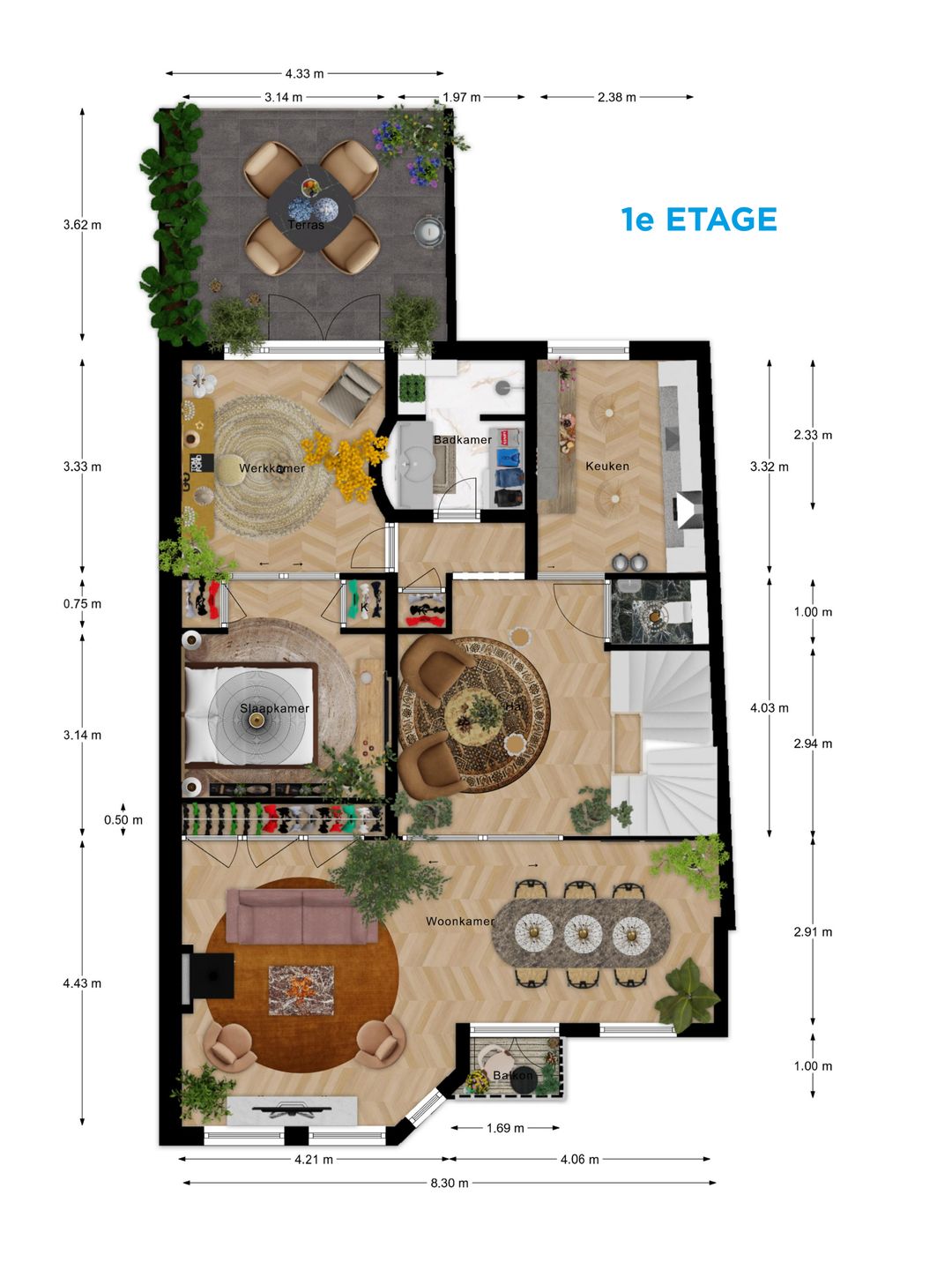 Foto 76 van De Laat de Kanterstraat 5