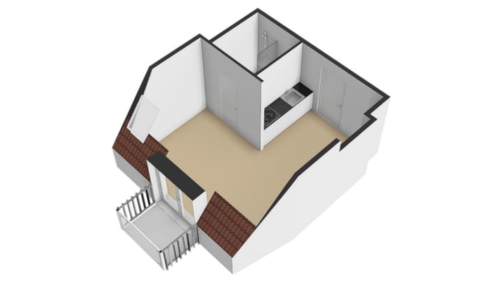 Studio te koop: Onderdoor 5-307, Houten