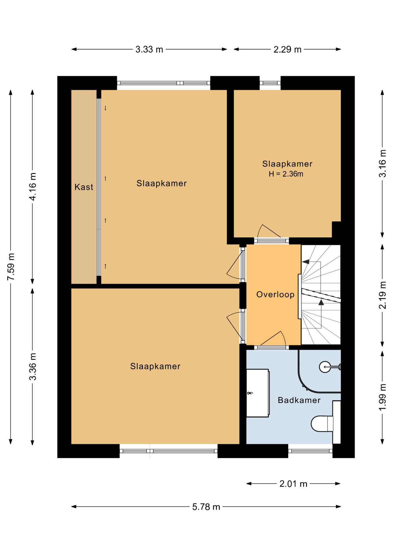 Foto 34 van Vondelstraat 24