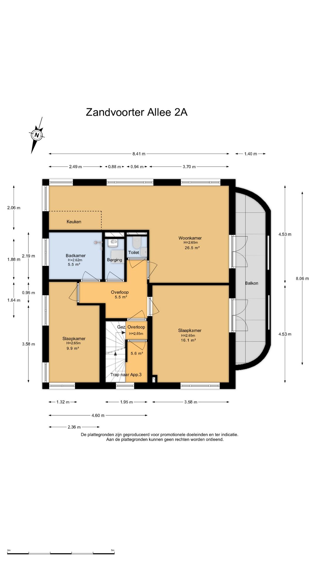 Foto 6 van Zandvoorter Allee 2-A
