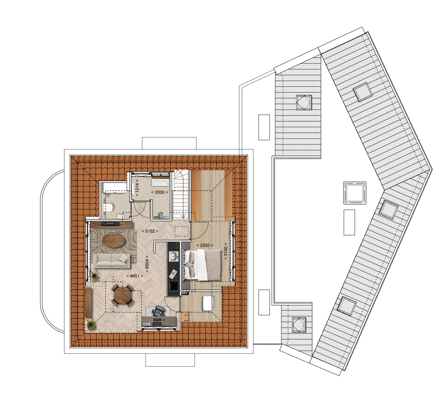 Foto 4 van Zandvoorter Allee 2-B