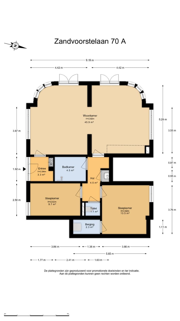 Foto 5 van Zandvoortselaan 70-A