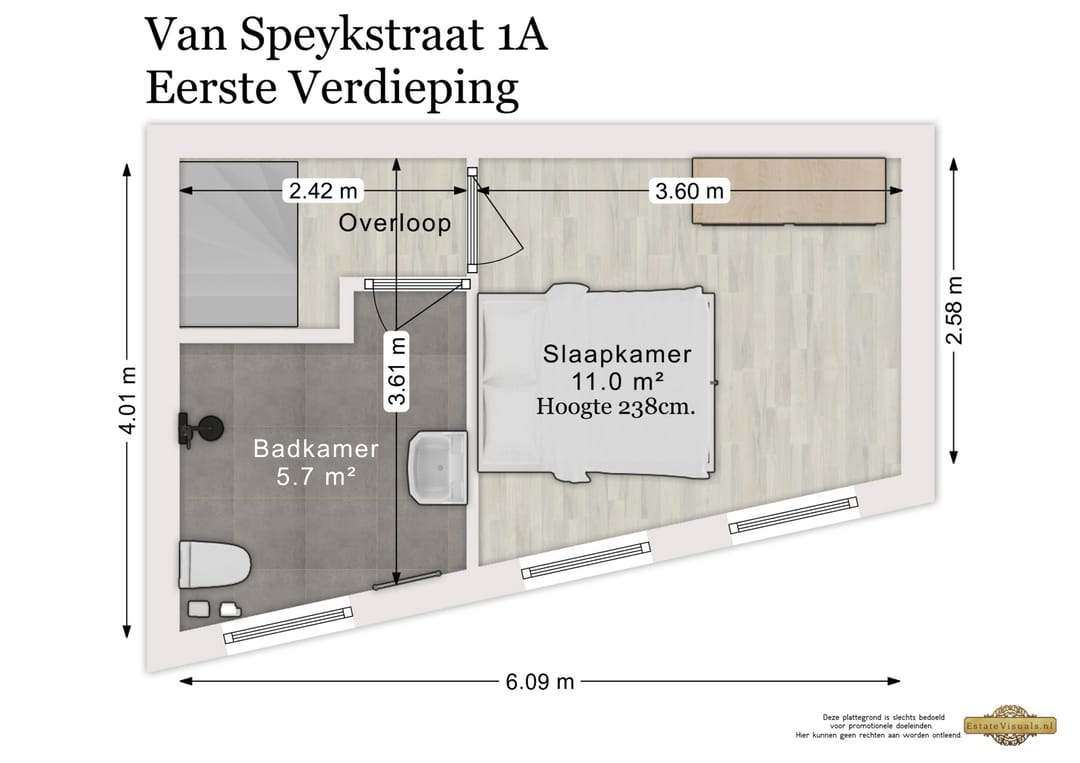 Foto 23 van Van Speykstraat 1-A