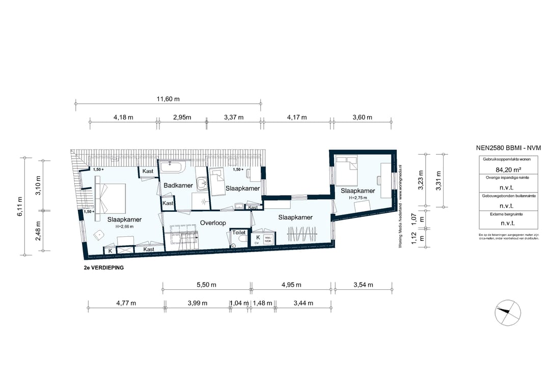 Unique Corner Townhouse with Exceptional Ceiling Heights and Multi-Purpose Living Potential Near Vondelpark — 47