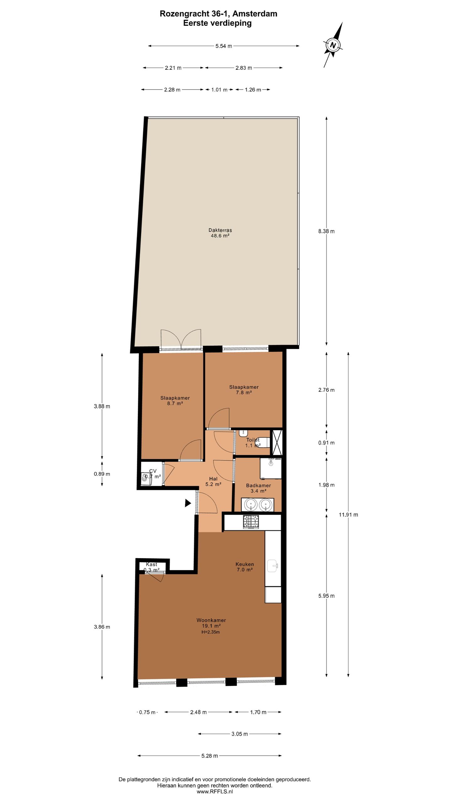 Foto 25 van Rozengracht 36-1