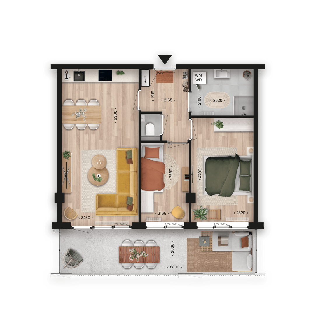 Foto 1 van Wijckermolen 4-B