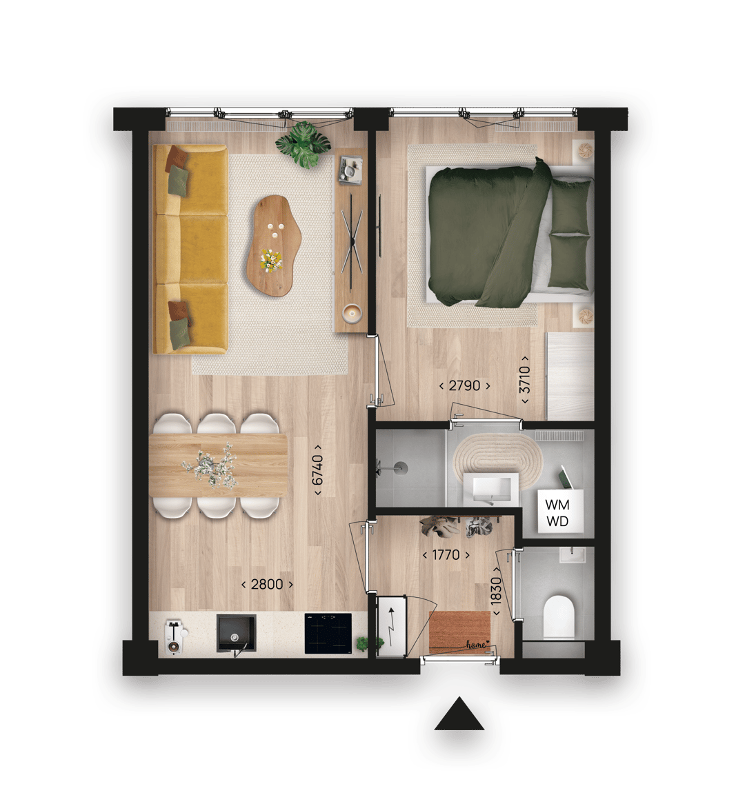 Foto 1 van Wijckermolen 6-E