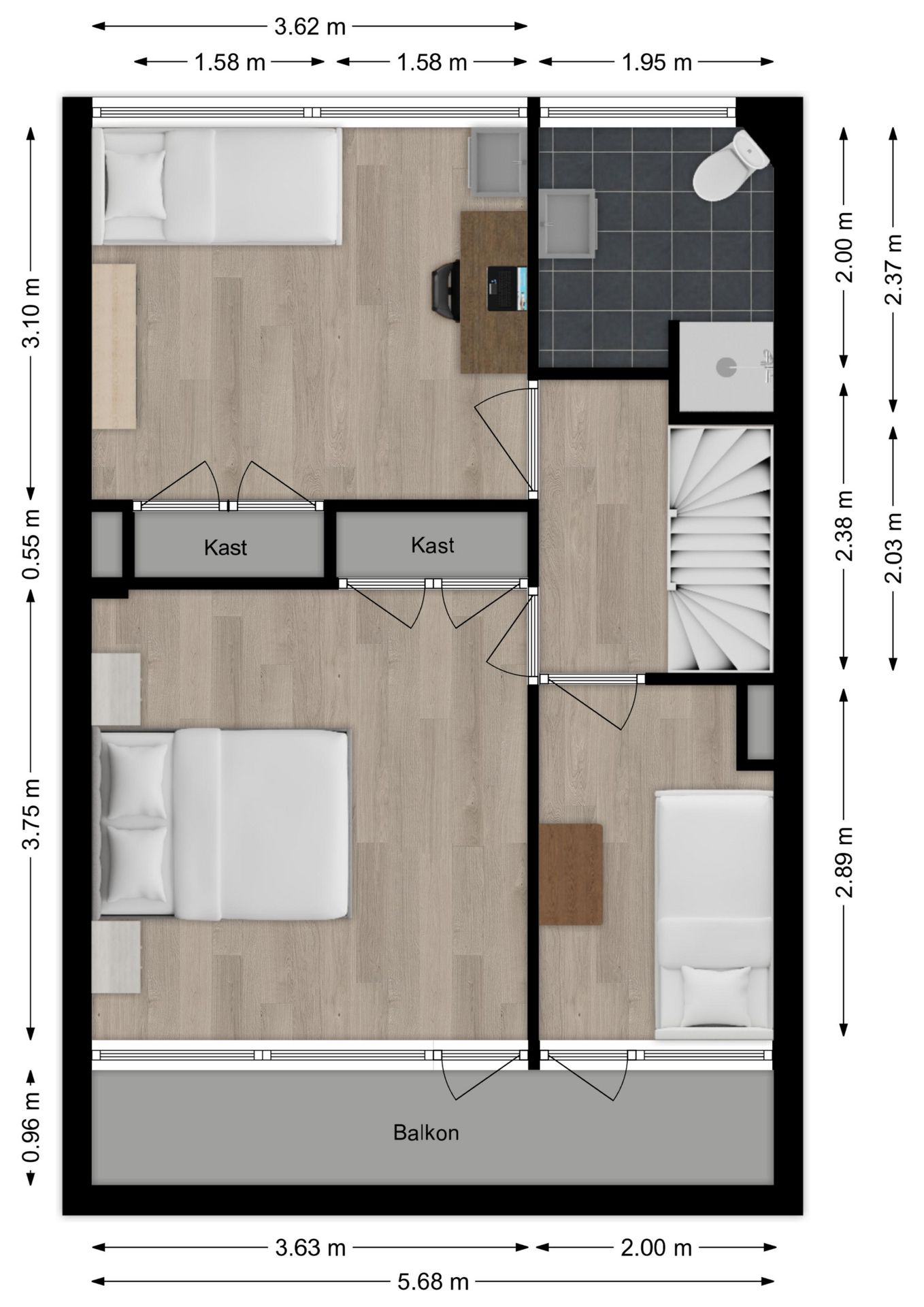 Foto 36 van Vondellaan 109