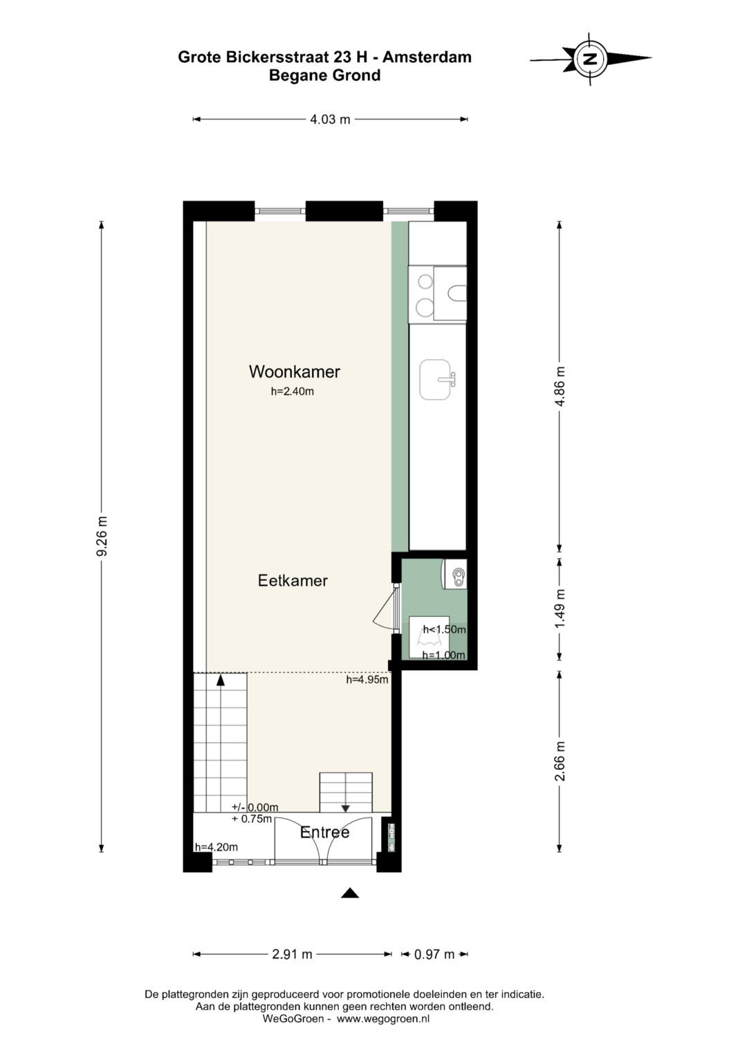 Foto 36 van Grote Bickersstraat 23-H