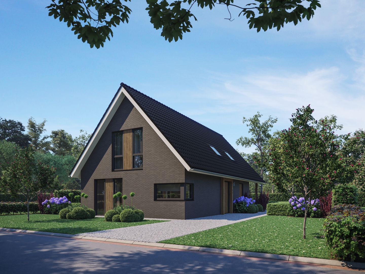 Foto 1 van Vrijstaande woningen Weijenpasweg (Bouwnr. kavel 1)