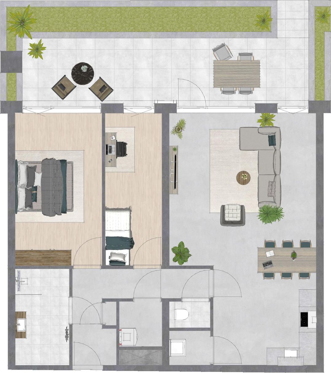 Foto 8 van Princenpark Breda Fase 2 Gebouw F Type B (Bouwnr. F.02)