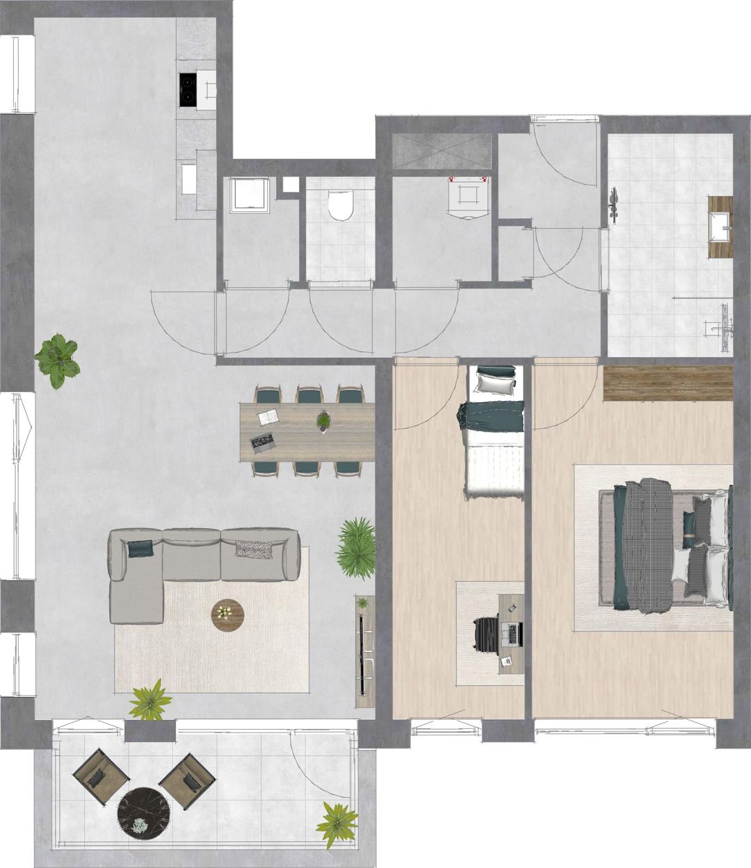Foto 8 van Princenpark Breda Fase 2 Gebouw F Type H (Bouwnr. F.27)